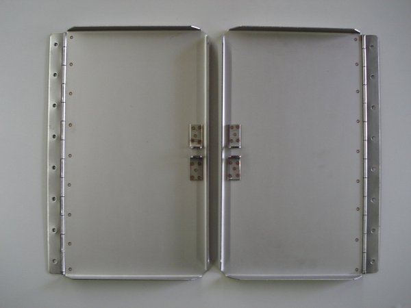 Elektrische Trimmklappen N 40x23 cm mit Automatik und Stellungsanzeige 12V